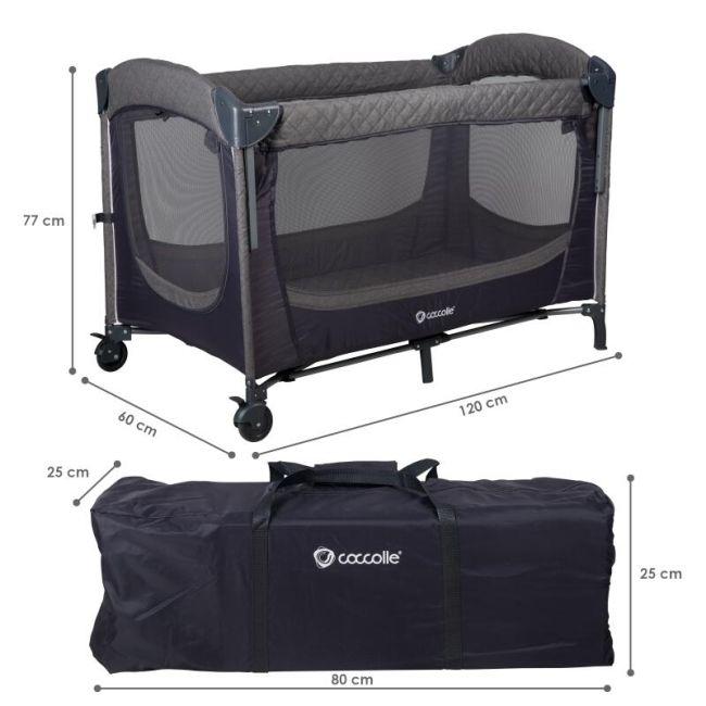 Patut co-sleeper coccolle insieme greystone smb322060162