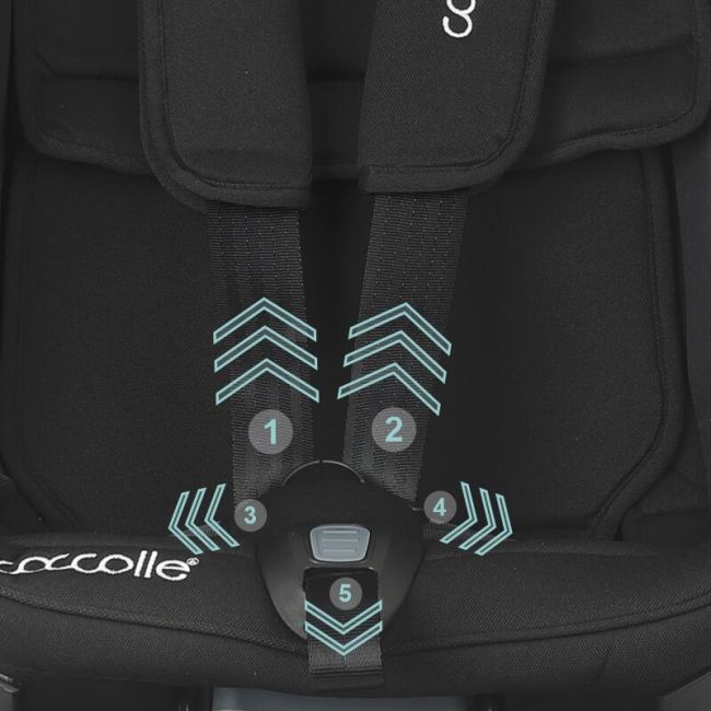 Scaun auto rotativ isize coccolle velsa jet black smb323085260