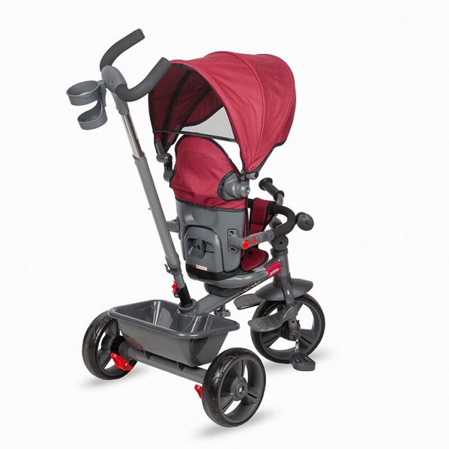 Tricicleta multifunctionala coccolle primo magenta smb321013350
