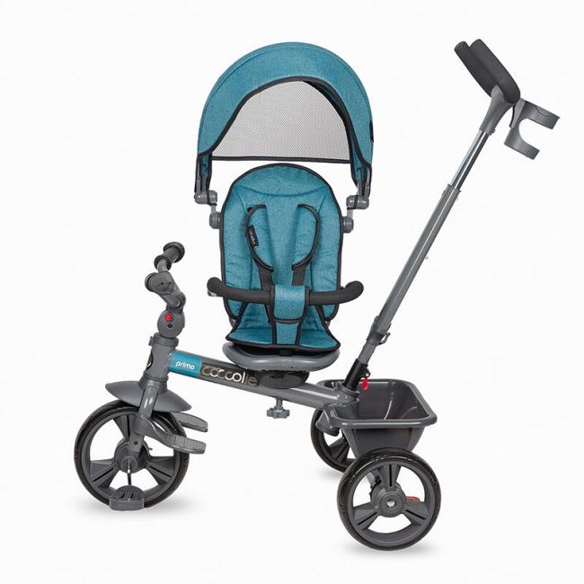 Tricicleta multifunctionala coccolle primo turquoise tide smb321013331