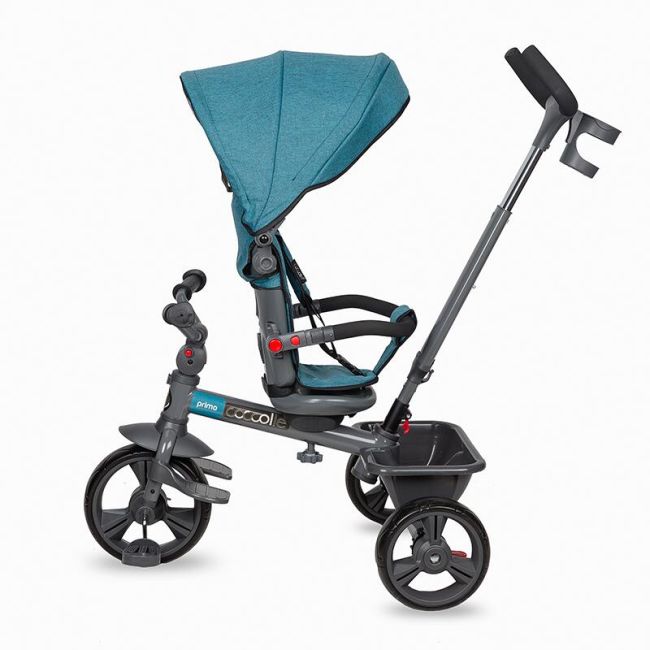 Tricicleta multifunctionala coccolle primo turquoise tide smb321013331
