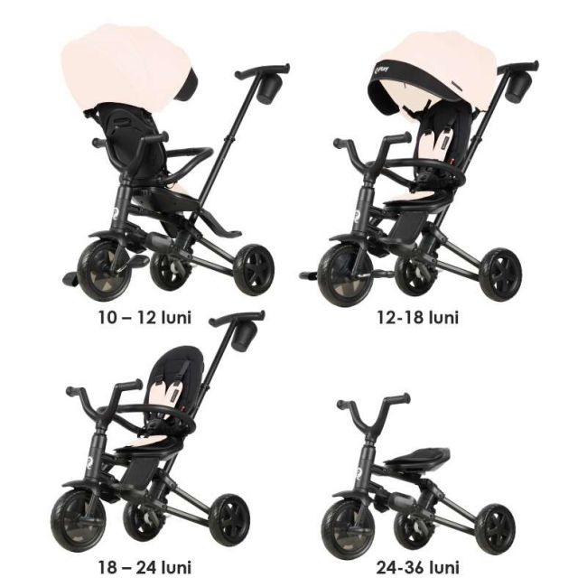 Tricicleta ultrapliabila qplay nova niello bej smb332013144