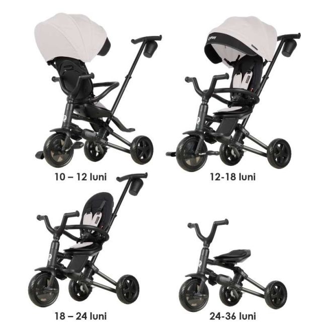 Tricicleta ultrapliabila qplay nova niello gri smb322013164