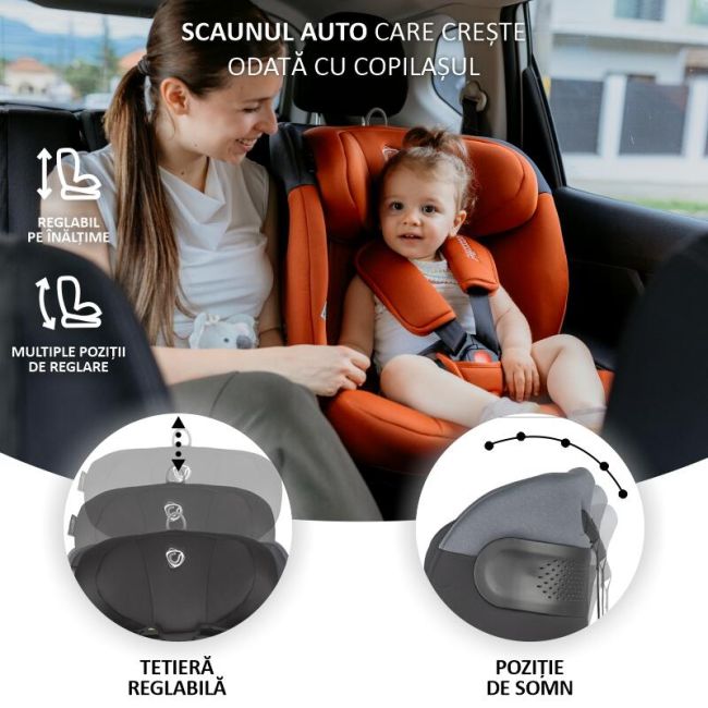 Scaun auto isize 40-150 cm coccolle  atira diamond black smb324085760