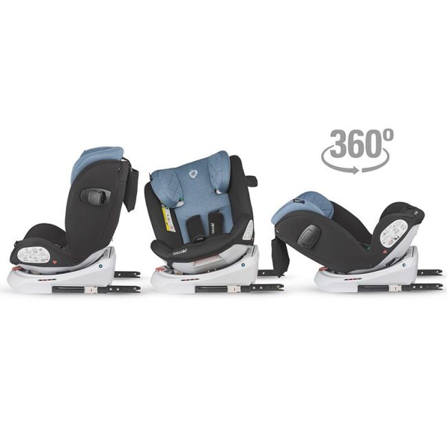 Scaun auto isize 40-150 cm coccolle lyra celestial blue smb324086530