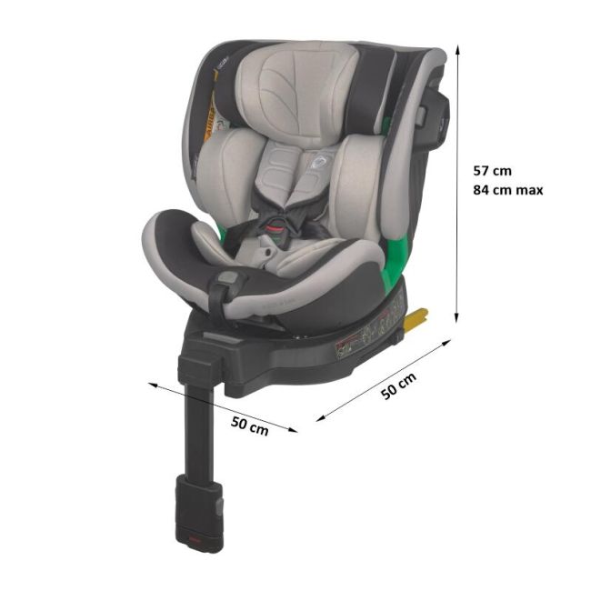 Scaun auto isize 40-150 cm coccolle mago jet black smb324084860