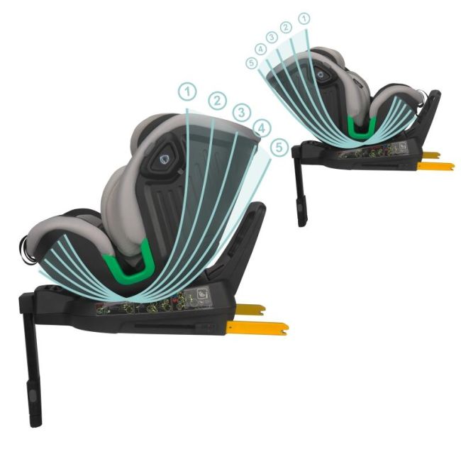 Scaun auto isize 40-150 cm coccolle mago jet black smb324084860