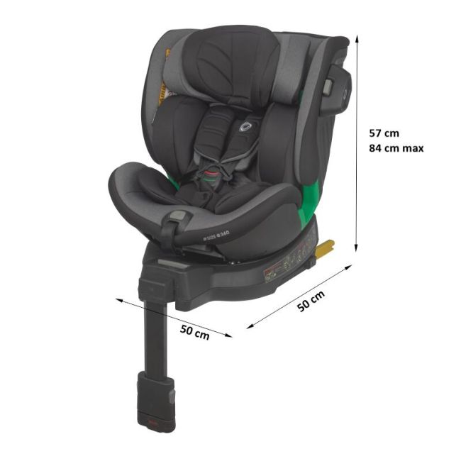 Scaun auto isize 40-150 cm coccolle mago neutral grey smb324084862