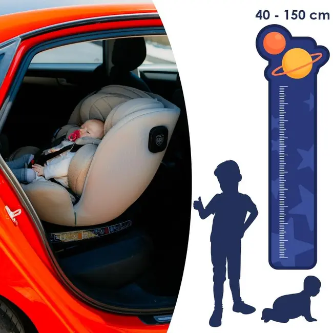 Scaun auto isize 40-150 cm coccolle nova diamond black smb324085060