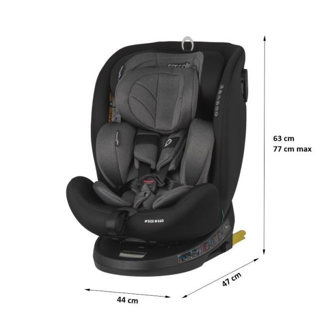 Scaun auto isize 40-150 cm coccolle nova diamond black smb324085060