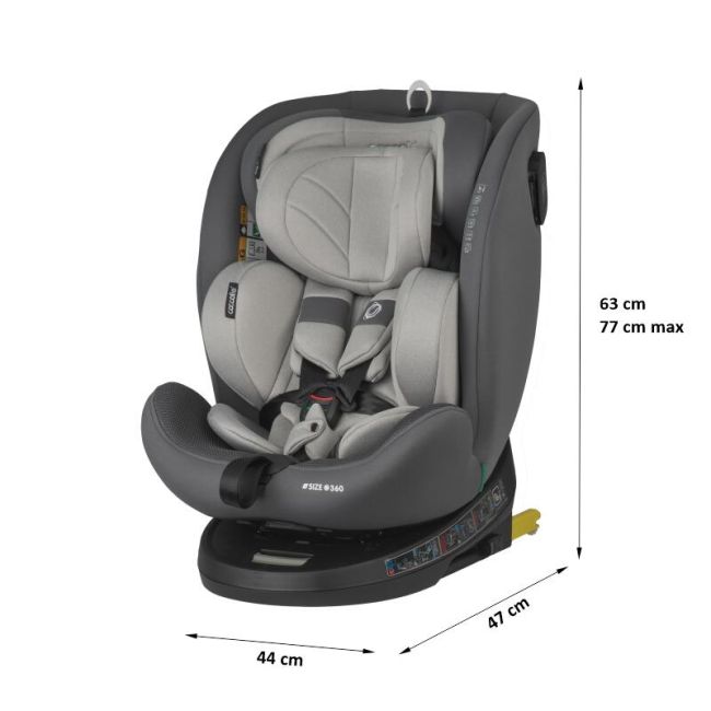 Scaun auto isize 40-150 cm coccolle nova moonlit grey smb324085062
