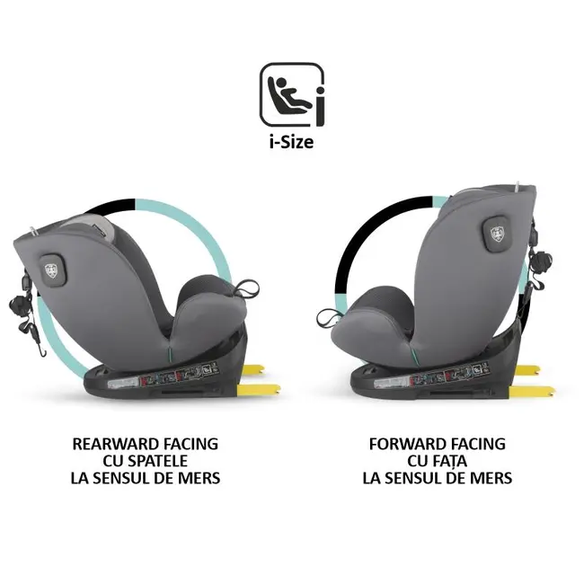 Scaun auto isize 40-150 cm coccolle nova moonlit grey smb324085062