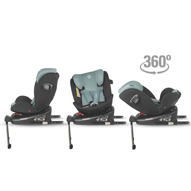 Scaun auto isize 40-150 cm coccolle vigo emerald green smb324085680