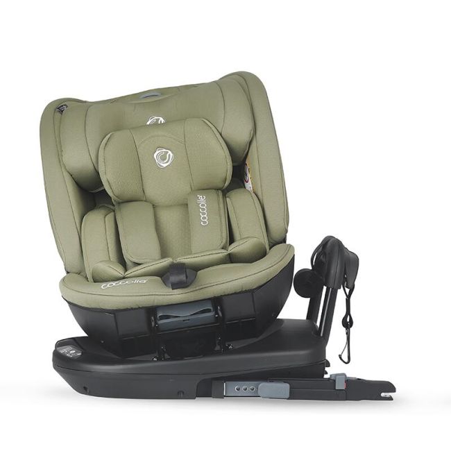 Scaun auto rotativ isize coccolle velsa moss green smb323085281
