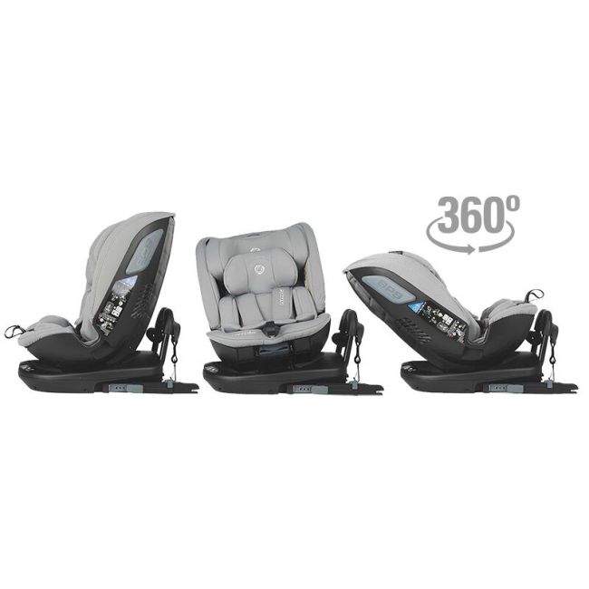 Scaun auto rotativ isize coccolle velsa neutral grey smb323085271