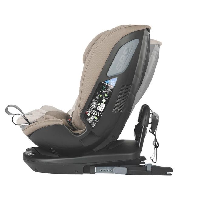 Scaun auto rotativ isize coccolle velsa taupe brown smb323085243