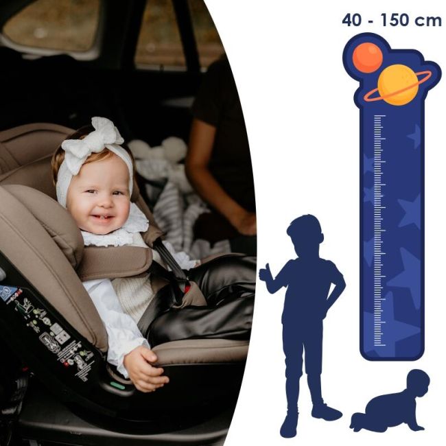 Scaun auto rotativ isize coccolle velsa taupe brown smb323085243