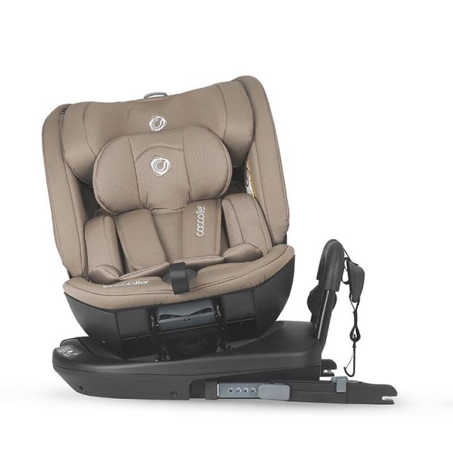 Scaun auto rotativ isize coccolle velsa taupe brown smb323085243