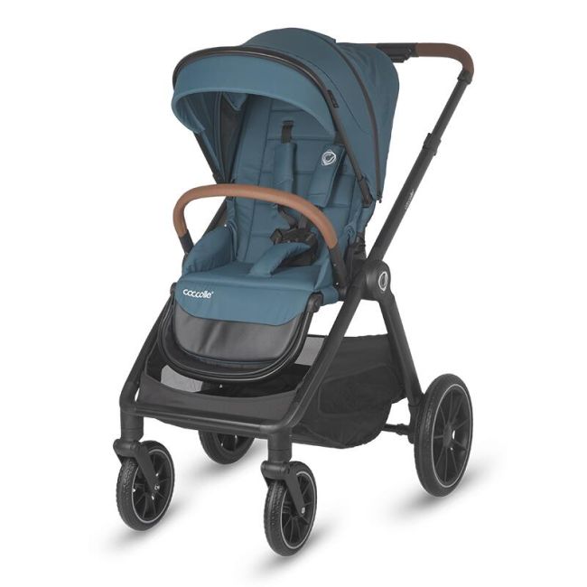 Sistem modular 3in1 coccolle aspen ocean blue + scoica auto coccolle knox greystone smb324062332423080371