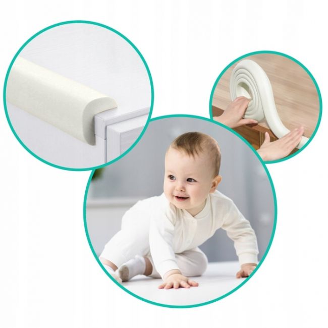 Banda de protectie din spuma 2 m ricokids 798700 - alb edeedi798700