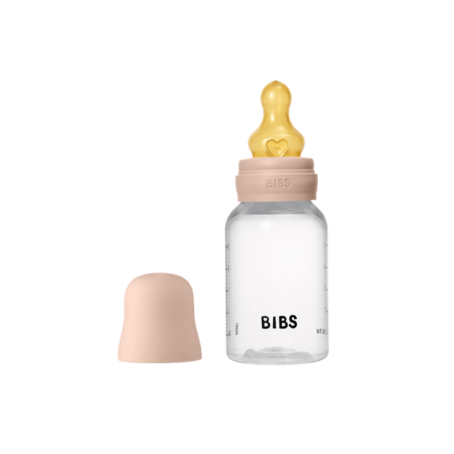 Bibs - set complet biberon anticolici, 150 ml, latex, blush bbb5016244