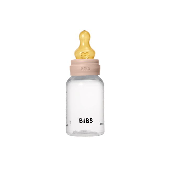 Bibs - set complet biberon anticolici, 150 ml, latex, blush bbb5016244