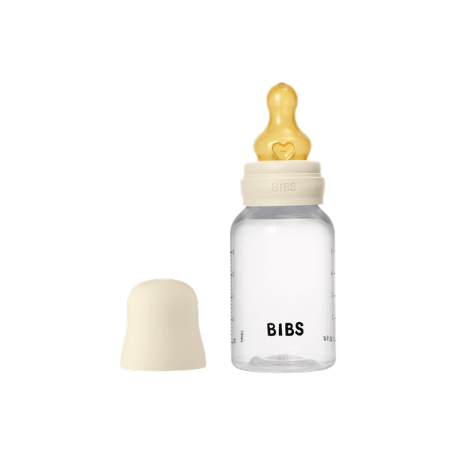 Bibs - set complet biberon anticolici, 150 ml, latex, ivory bbb5016216