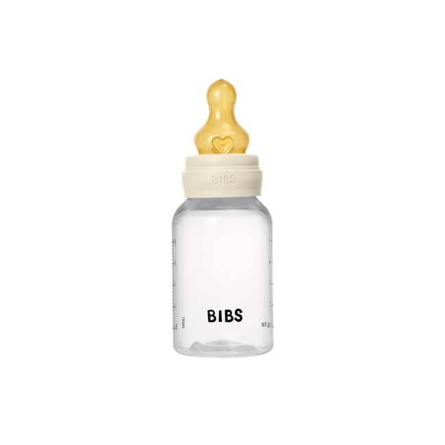 Bibs - set complet biberon anticolici, 150 ml, latex, ivory bbb5016216