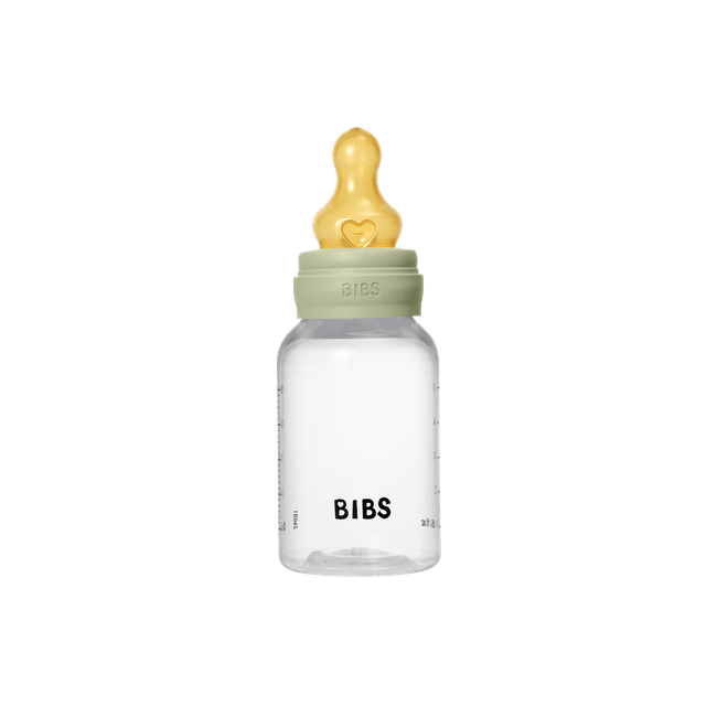 Bibs - set complet biberon anticolici, 150 ml, latex, sage bbb5016250