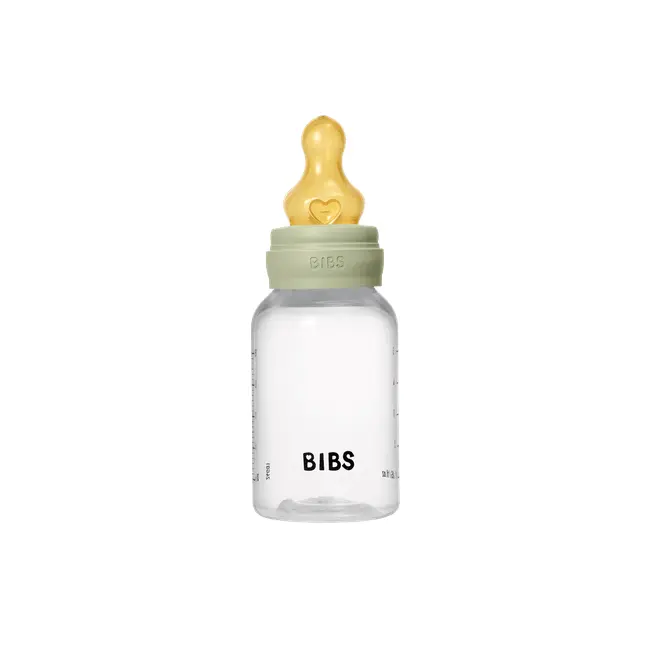Bibs - set complet biberon anticolici, 150 ml, latex, sage bbb5016250