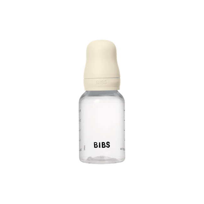 Bibs - set complet biberon anticolici, 150 ml, silicon, ivory bbb50161216