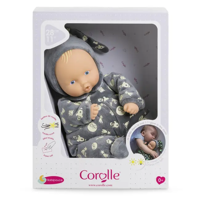 COROLLE MDC BEBELUS BABIPOUCE GLOW IN THE DARK 28 VIV9000020120