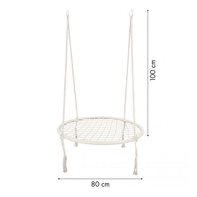 Leagan, scaun suspendat, alb, gw-908 edeedigw-908white