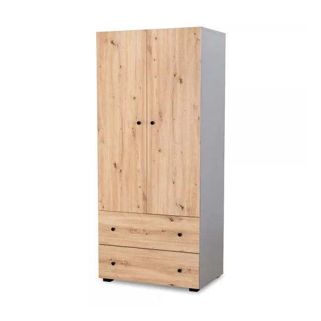 Mobilier Camera copii Si Bebelusi KLUPS PAULINE Grafit-Stejar MYK00087087