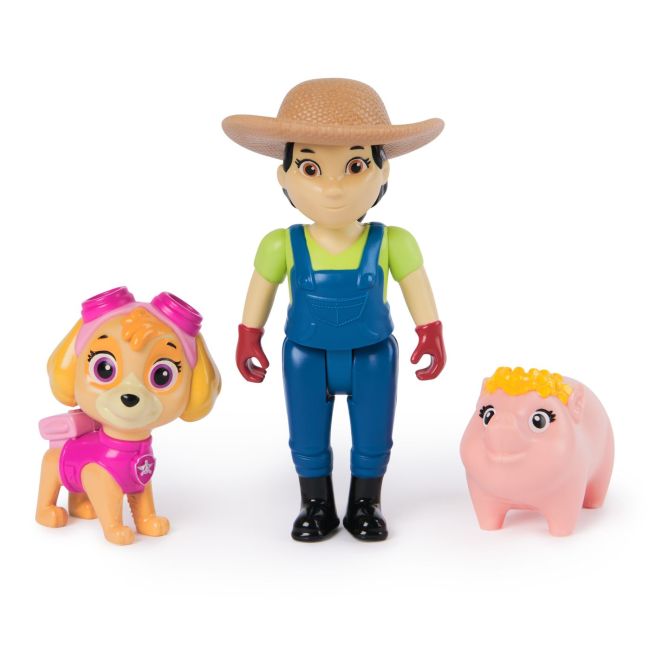 PATRULA CATELUSILOR SET FIGURINE EROI DE SALVARE SKYE SI FARMER YUMI VIV6070734_20148173