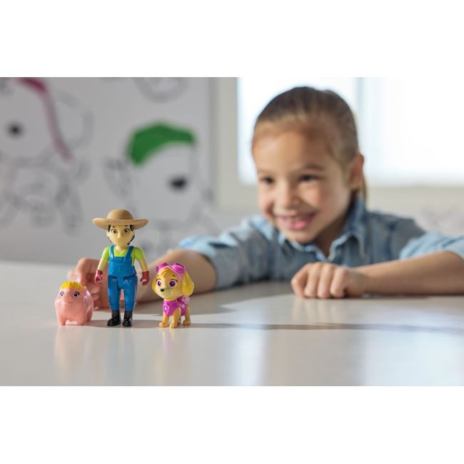 PATRULA CATELUSILOR SET FIGURINE EROI DE SALVARE SKYE SI FARMER YUMI VIV6070734_20148173