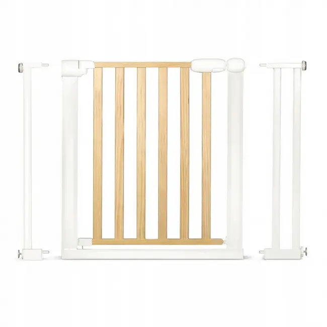 Poarta siguranta 74 - 105 cm nukido 718500 - metal + lemn edeedi718500