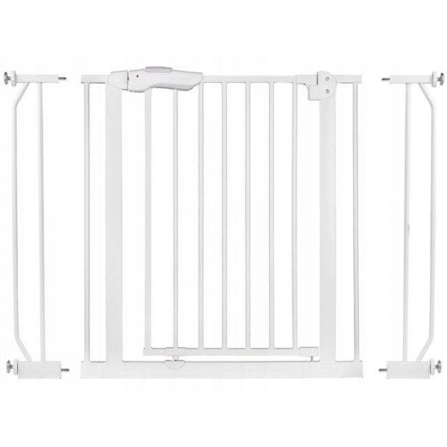 Poarta siguranta 75-105 cm nukido 718000 - alb edeedi718000