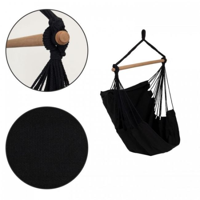 Scaun brazilian, tip hamac, negru, gw-919 edeedigw-919black