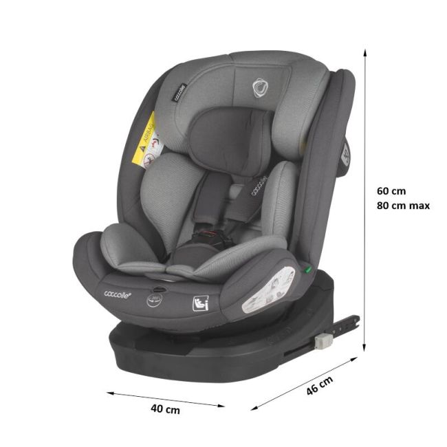 Scaun auto isize 40-150 cm coccolle nyota diamond black smb324087060