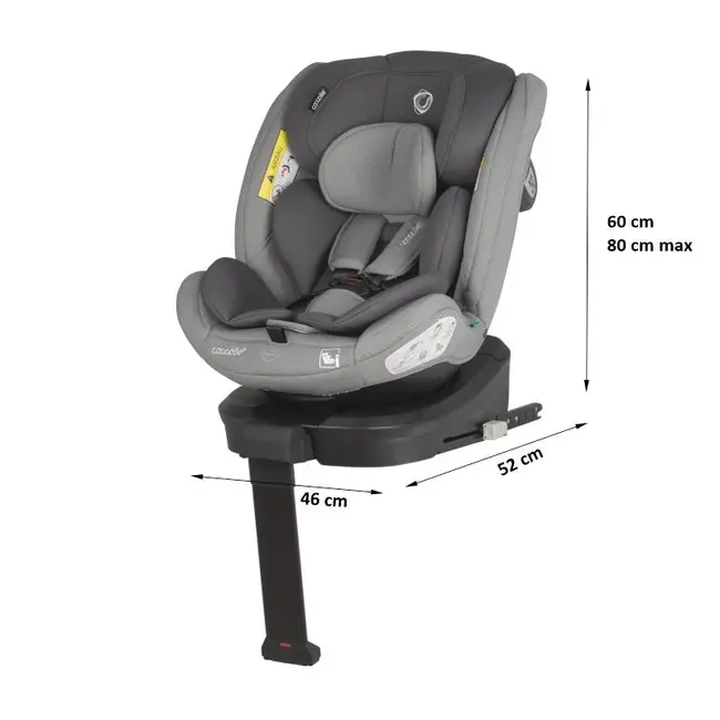 Scaun auto isize 40-150 cm coccolle sidra moonlit grey smb324087171