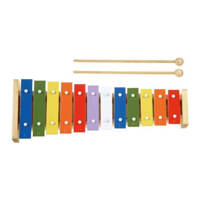 Xilofon Metallophone - 12 note colorate - NC0218K