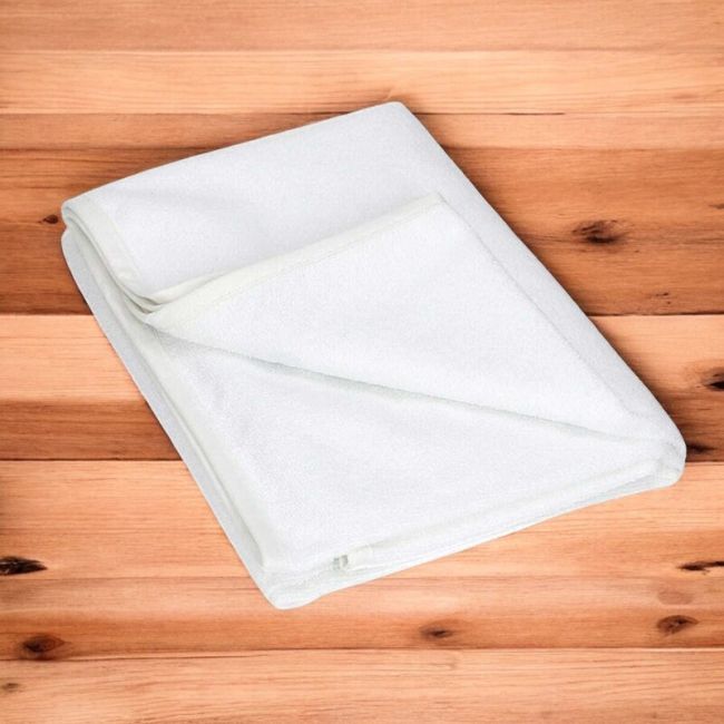 Protectie impermeabila, Qmini, Pentru patuturi 160x80 cm, Alb BYN6426972026932