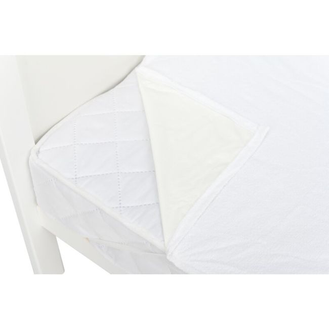 Protectie impermeabila, Qmini, Pentru patuturi 160x80 cm, Alb BYN6426972026932