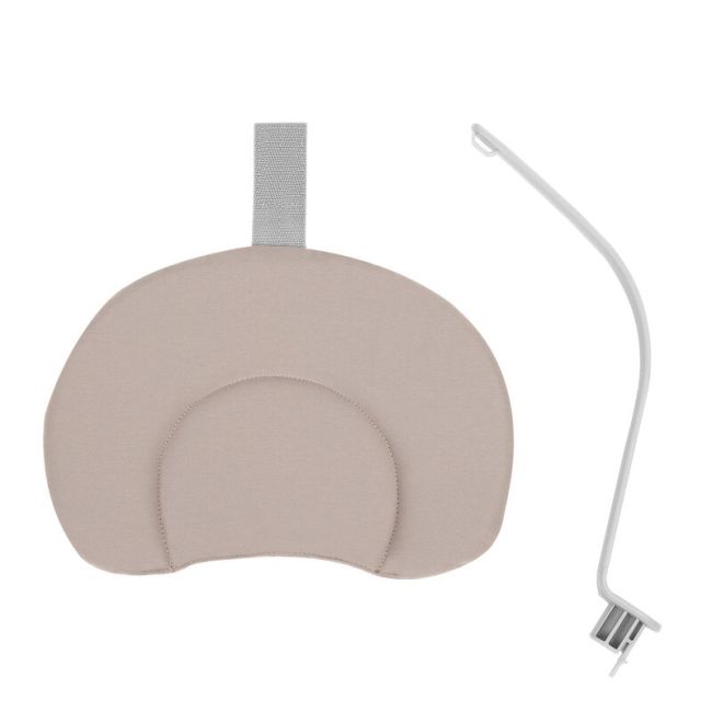 Balansoar, Lionelo, Dalia, 4 in 1, Inaltime reglabila in 2 pozitii, Cu husa detasabila, Cu bara de jucarii, Pana la 9 kg, Bej BYNLO-DALIA_ROCKER_BEIGE_SAND
