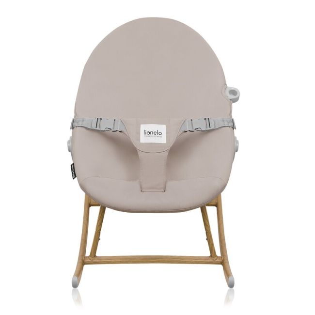 Balansoar, Lionelo, Dalia, 4 in 1, Inaltime reglabila in 2 pozitii, Cu husa detasabila, Cu bara de jucarii, Pana la 9 kg, Bej BYNLO-DALIA_ROCKER_BEIGE_SAND