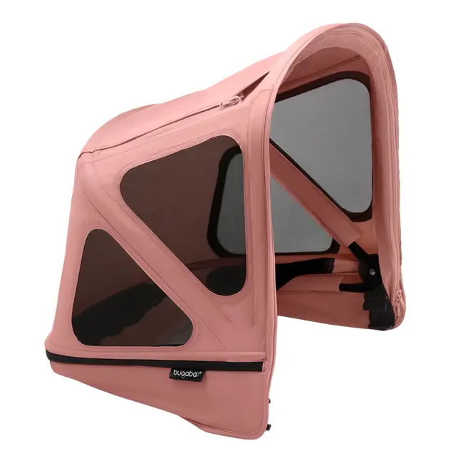 Capotina cu extensie plasa insecte Bugaboo Donkey Morning Pink ERFBGS001261D3002