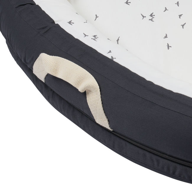 Cuib pentru bebelusi Baby Nest Voksi® Premium - Dark Grey BSF11008156-DG