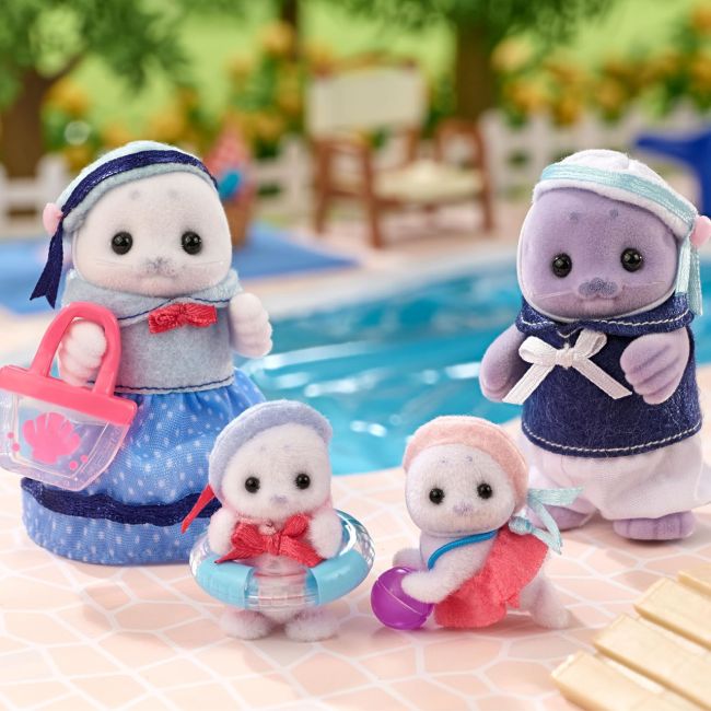 Figurine sylvanian families-familia focilor sf5759