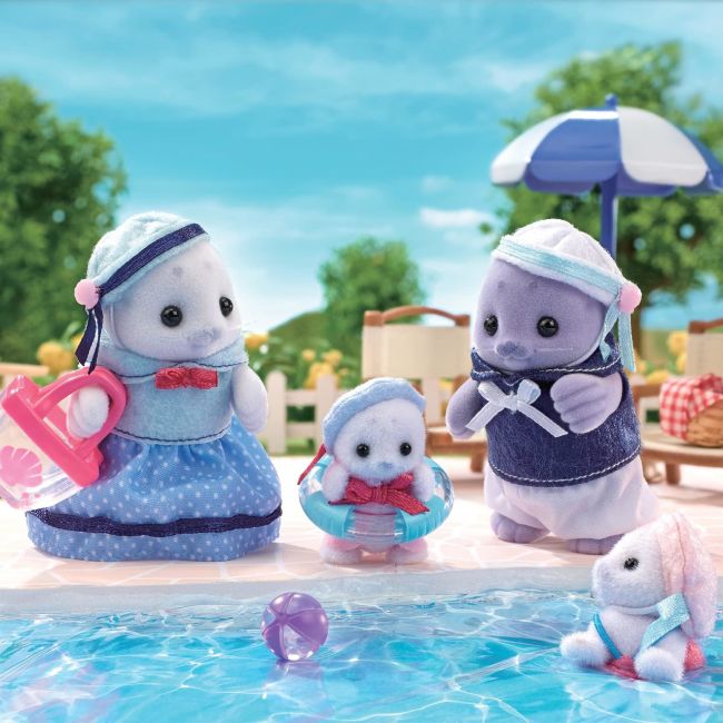 Figurine sylvanian families-familia focilor sf5759
